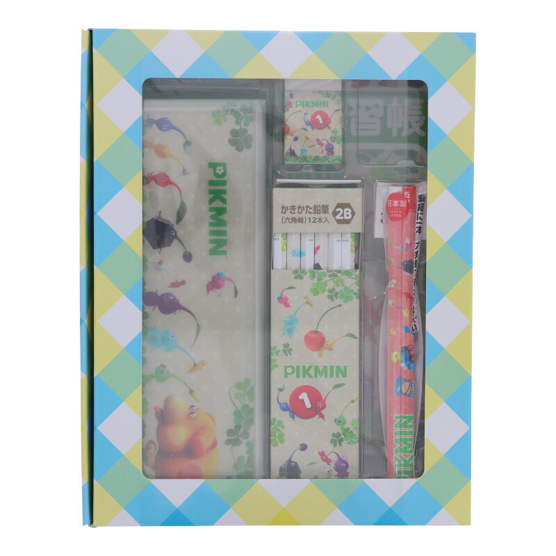 楽天市場】ピクミン 文具セット 6点セット 4548351187477 新入学文具