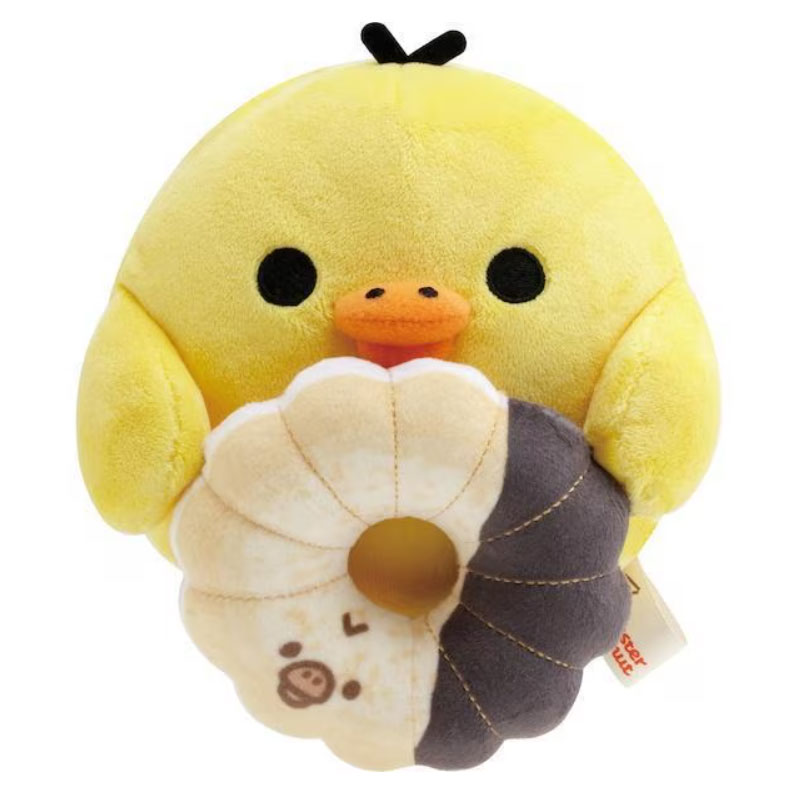 楽天市場】【送料無料!】 リラックマ ドーナツまくまくぬいぐるみ