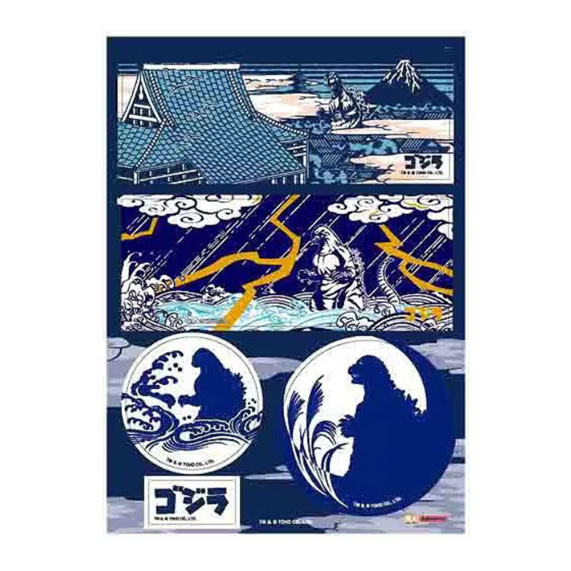 楽天市場】ゴジラ ステッカー モスラ 133133 JAPANESE ART Godzilla