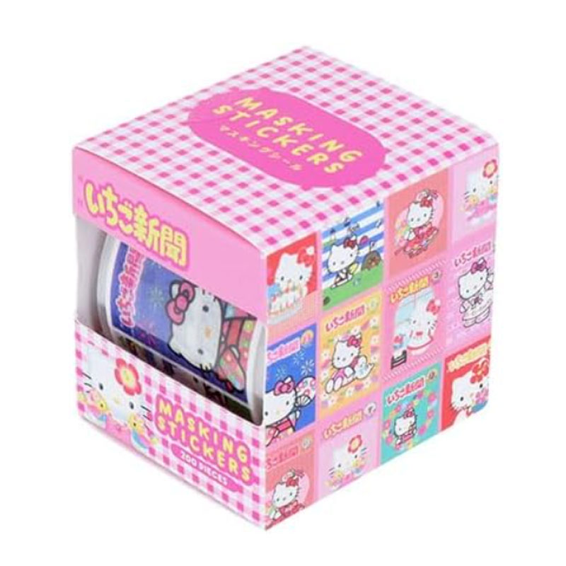 楽天市場】ボックス入マスキングシール マスキングテープ ハローキティ