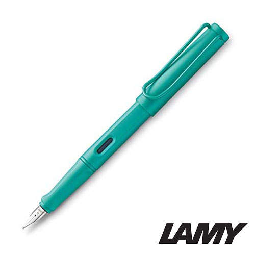 LAMY Safari Aqua-Marine 万年筆　字幅EF 楽天市場】L21AQ LAMY サファリ 万年筆 中字-M アクアマリン