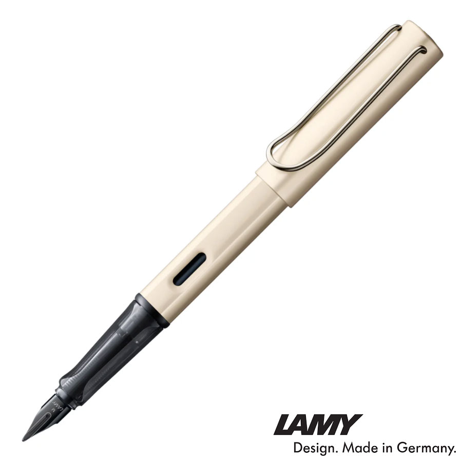 楽天市場】【名入れ無料】ラミー ルクス 万年筆マロン/ローズゴールド