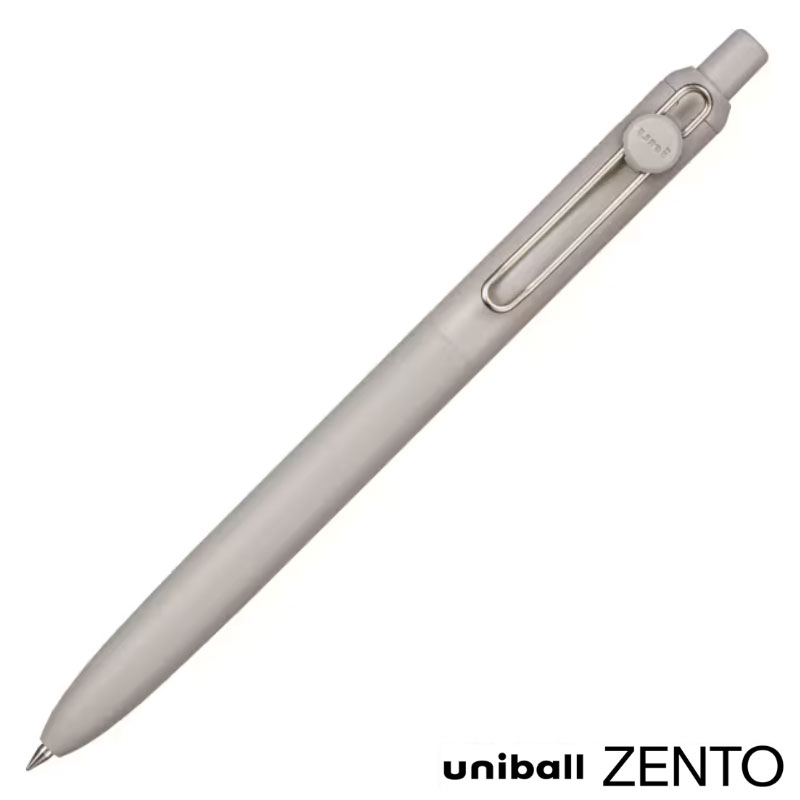 uniball ZENTO シグニチャーモデル シルバーUBZH38.26 ストレスフリーなやわらかさ uniball ZENTO
