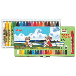 楽天市場】【2個セット】ぺんてる ぺんてるくれよん 16色 クレヨン 2