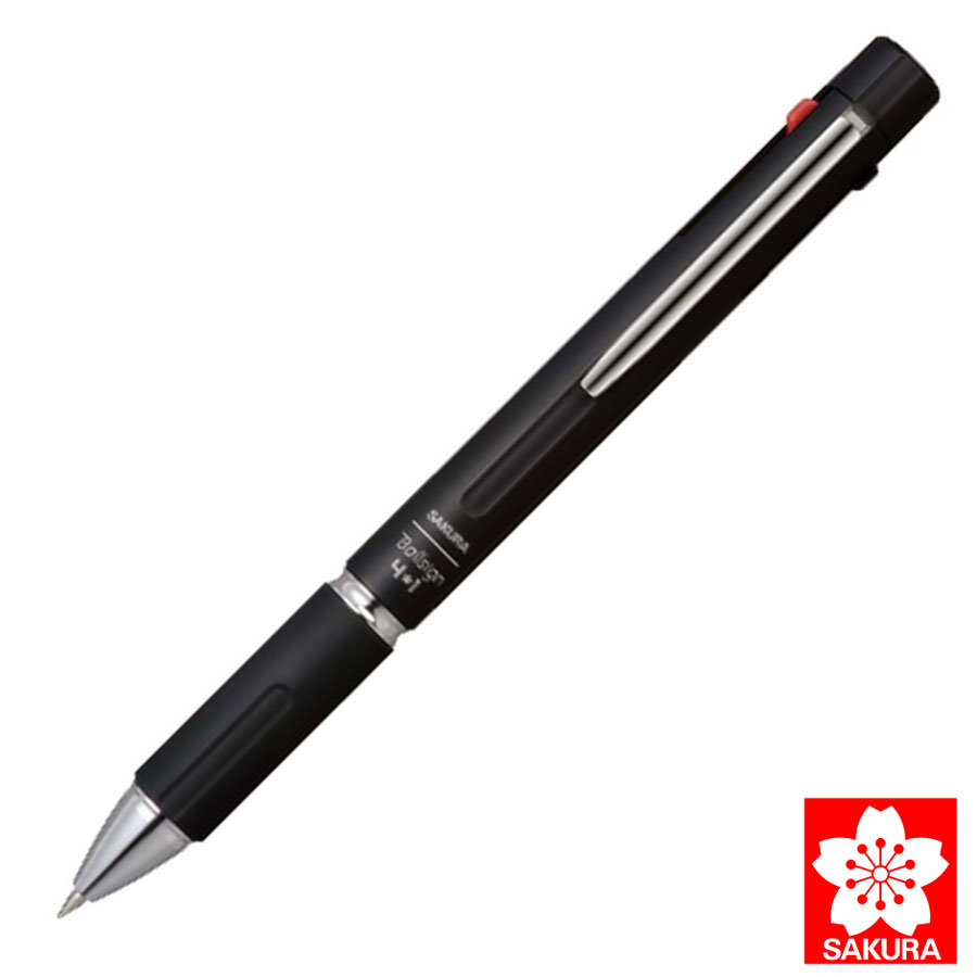 楽天市場】[サクラクレパス] 多機能ペン ペンケースセット ブラック