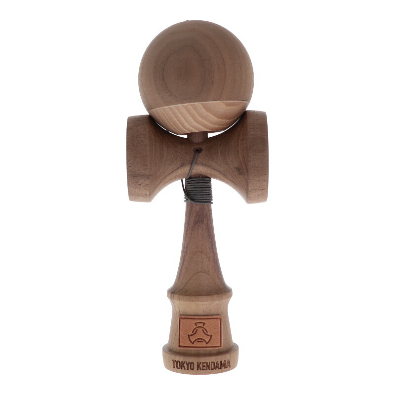 TOKYO KENDAMA 育てるけん玉 ウォルナット 保持者付き添い人 知育手あそび 日本製 手作り 肌理 差し上げ物 おみやげ レトロ 室内装飾