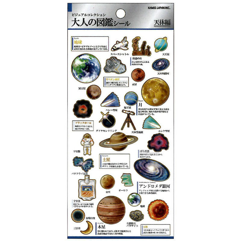 楽天市場】3D 大人の図鑑シール 全6種 【懐かしい文房具 / 鉱物