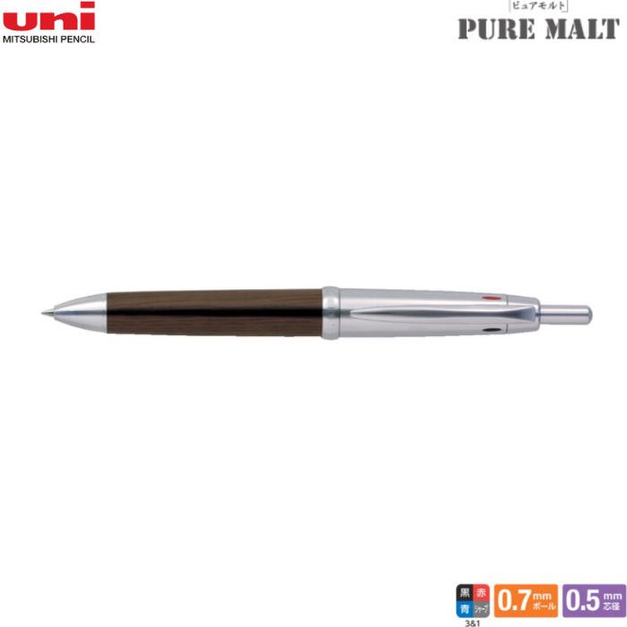 楽天市場】三菱鉛筆 ピュアモルト（オークウッド・プレミアム