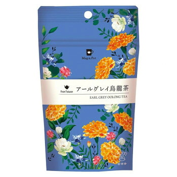 Mug＆Pot　1杯用ティーバッグ　アジアンティー　中国茶 アールグレイ烏龍茶 (2g×6P)　12個セット 697