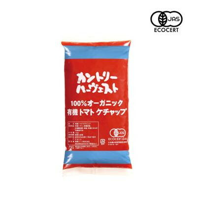 タカハシソース　カントリーハーヴェスト 有機トマトケチャップ 1kg　10個セット　017121 4549081552474