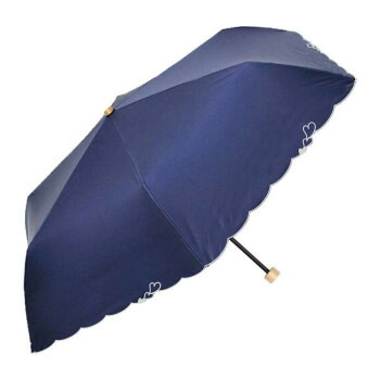 Embro Heart Parasol 日傘 折りたたみ傘 軽量 かわいい ネイビー 晴雨兼用 Ehp 3f50 Sh Nv 超安い品質