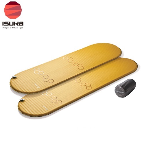 楽天市場】イスカ ISUKA トレイルマットレス Reg マスタード シュラフ