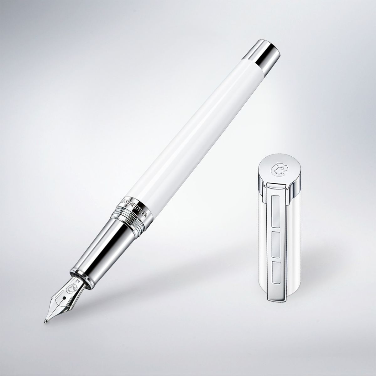 楽天市場】万年筆 高級 ドイツ ステッドラー プレミアム リグヌム 太さ