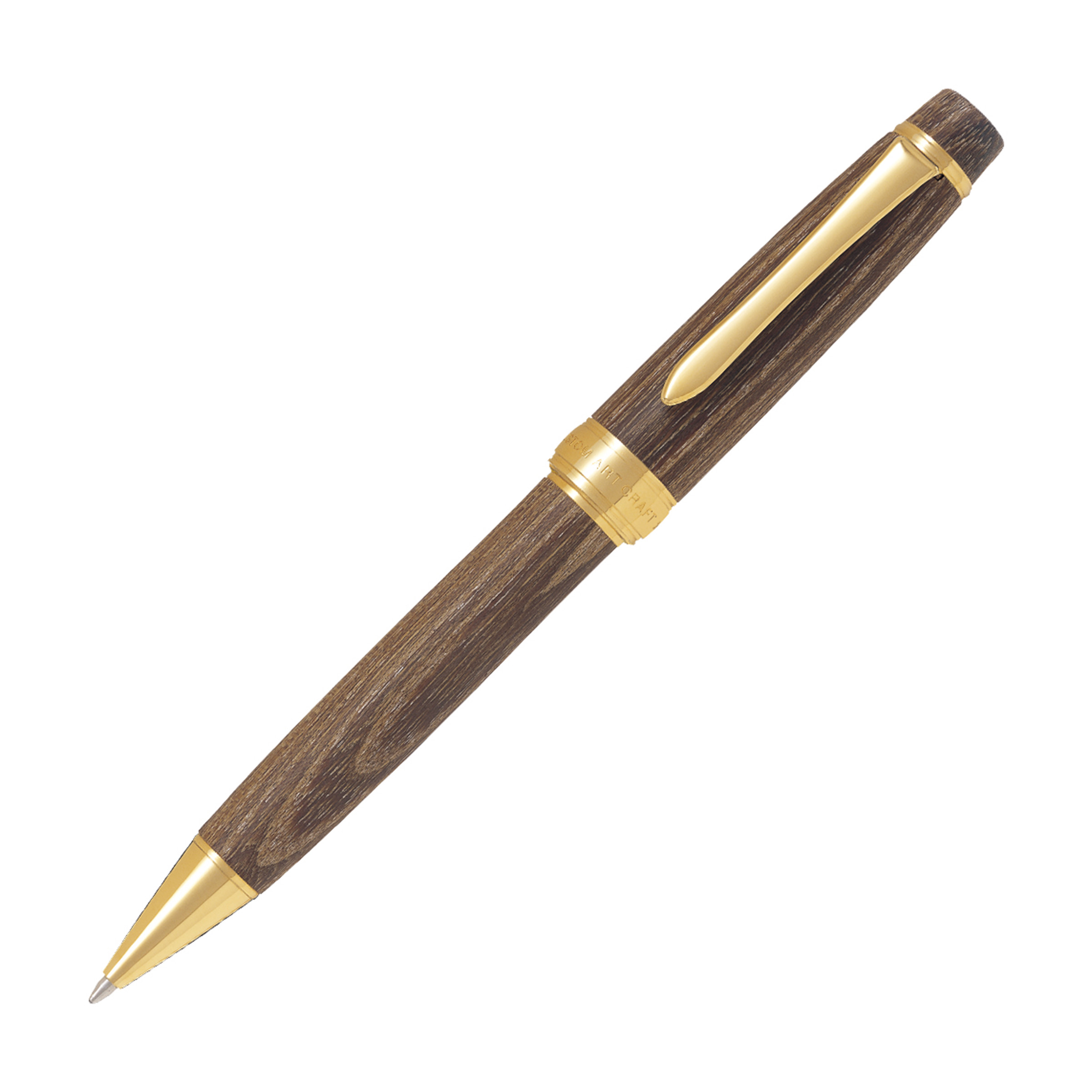 パイロット 油性ボールペン PILOT カスタム 槐＜えんじゅ＞ CUSTOM エンジュモクメ 1.0mm BKV-2MK-ME