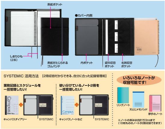 楽天市場 メ可 コクヨ カバーノート A5 黒 B罫 ノ 685b D ブング ステーション