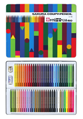 SAKURA サクラクレパス クーピー60 Specialist Pentel Amazon.co.jp: サクラクレパス クーピー ペンシル 60色 Limited