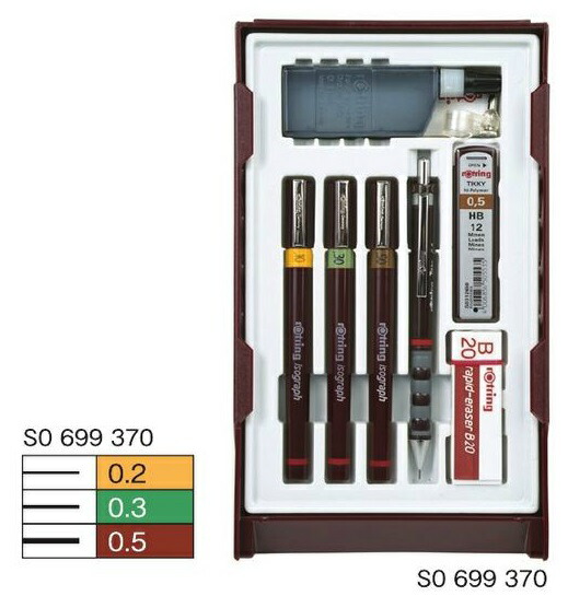 楽天市場】rotring／ロットリング 製図用注入式インク(23ml)【黒