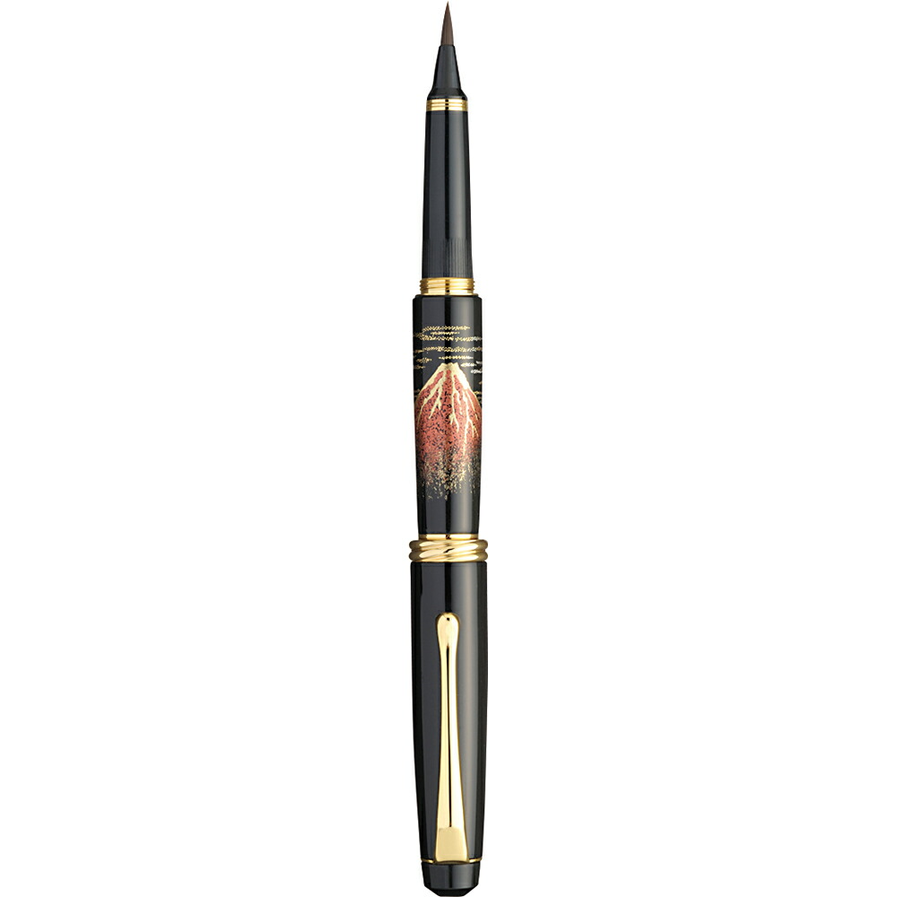 楽天市場】呉竹 万年毛筆 夢銀河 蒔絵物語 枝垂桜 DAY140-32 : ブング