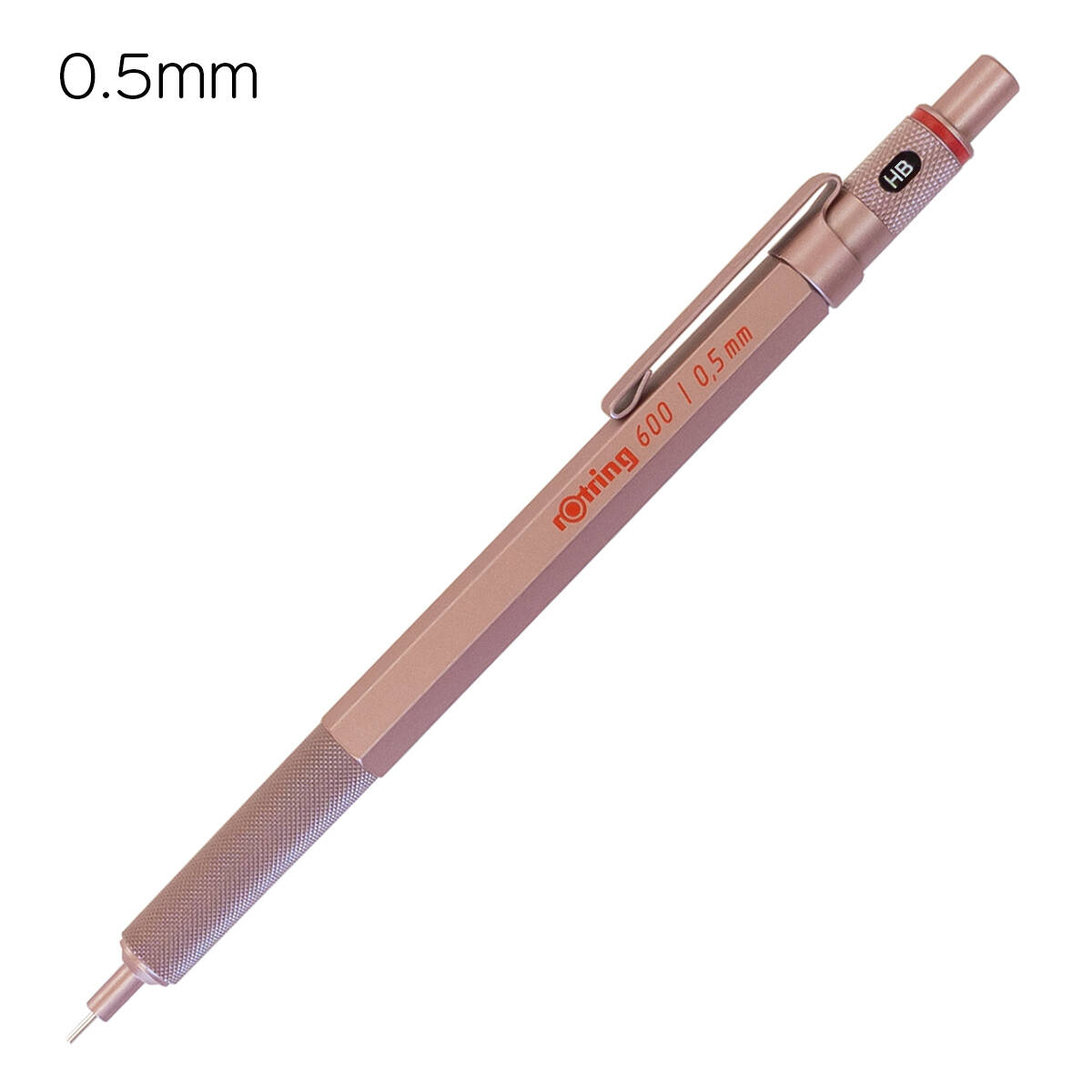 楽天市場】ロットリング 600 メカニカルペンシル 0.5mm ゴールド
