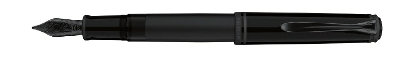 【ペリカン】数量限定　スーベレーン　M809　F　細字　ブラックマット　18金　オールブラック｜BUNZO 72,600円