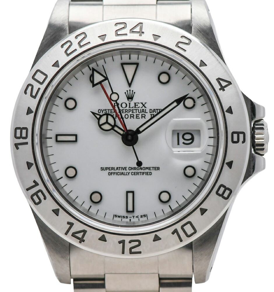 ROLEXロレックス　Ref.16570 エクスプロラー2　W品番【中古】☆