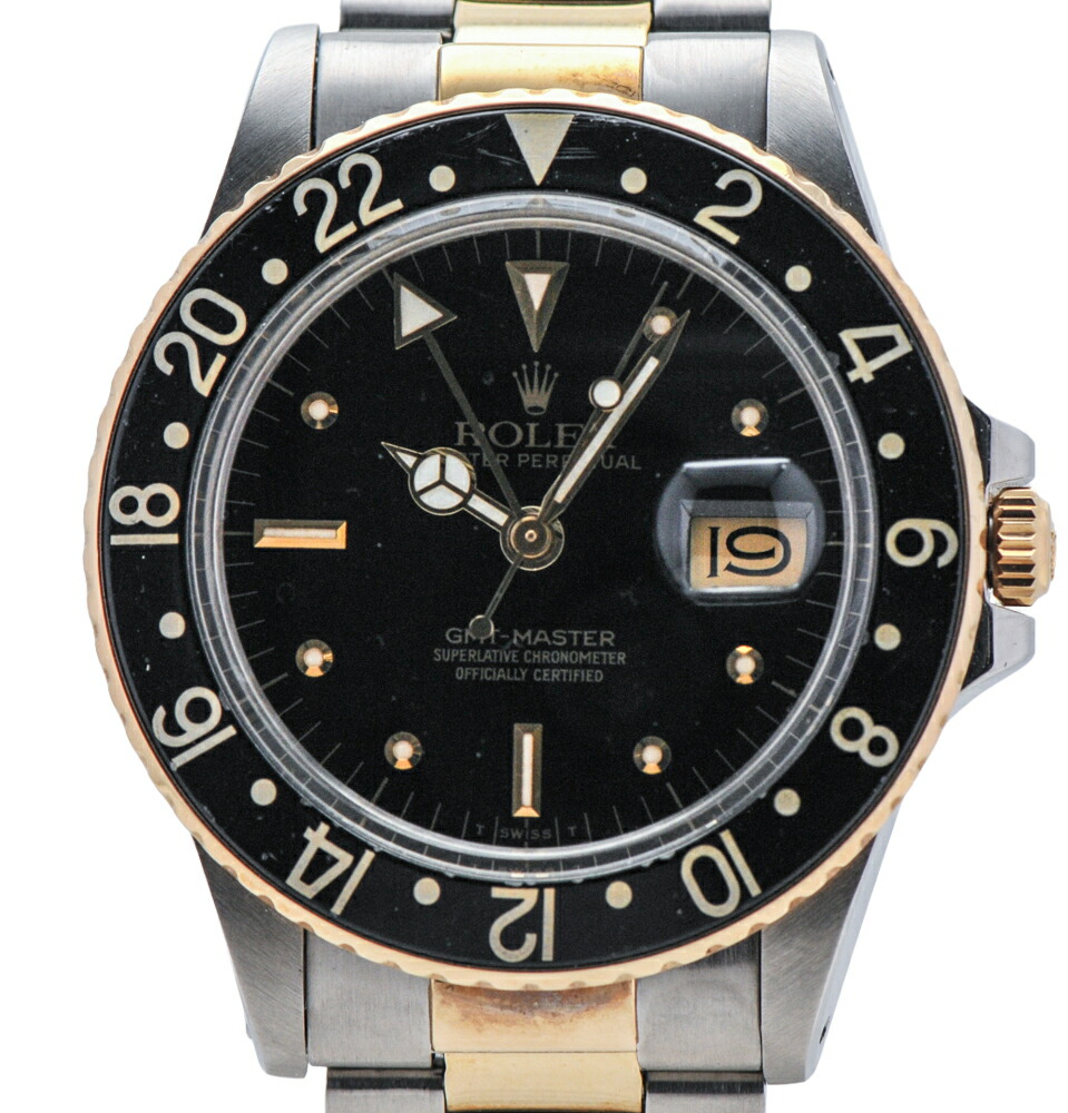 ROLEXロレックス　Ref.16753 GMTマスター 6品番【中古】☆