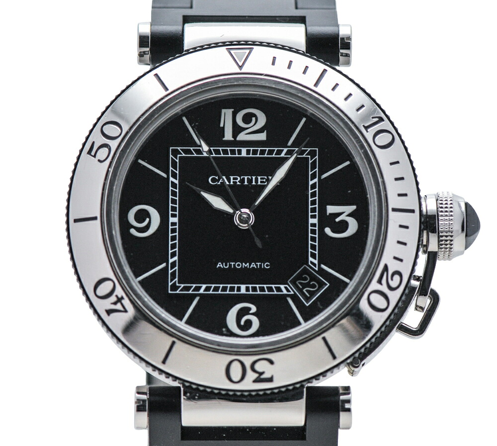 CartierカルティエW31077U2パシャシータイマー【中古】☆|ぶらん堂オンライン