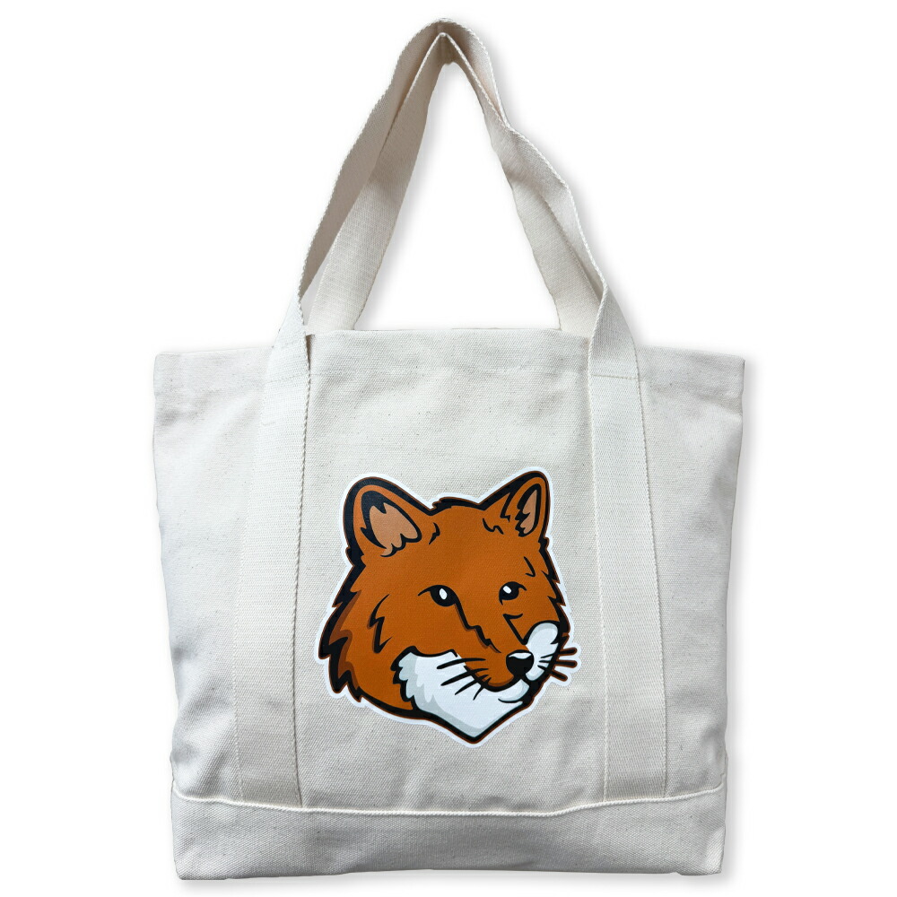 MAISON KITSUNE(メゾンキツネ)★フォックス デニムトート MAISON KITSUNE Maison Kitsune メゾンキツネ Fox Head Medium