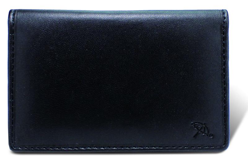 [アーノルドパーマー] 名刺入れ カードケース 羊革 シープスキン PECORA（ペコラ） シリーズ APC-3207 (black)画像