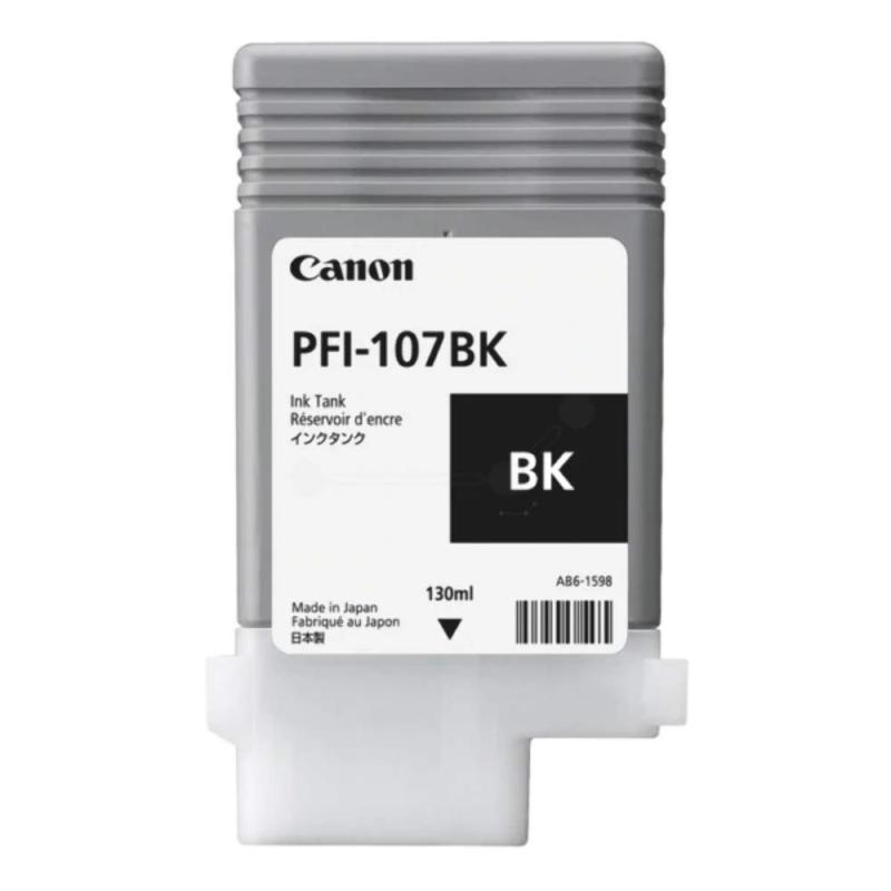 キヤノン PFI-107BK インキ貯蔵タンク 黒いこと
