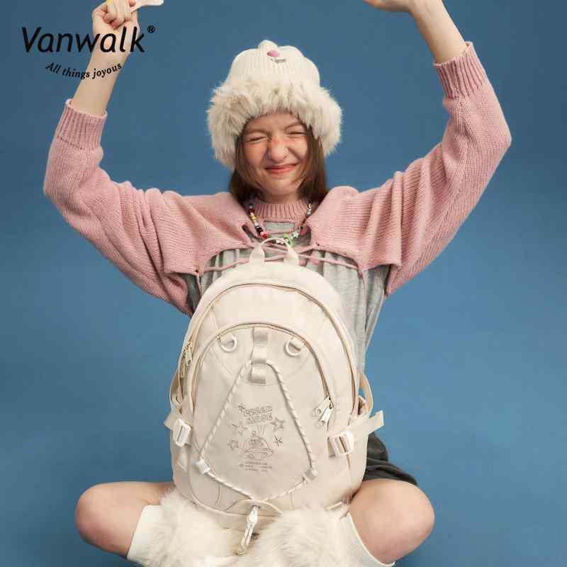 リュックサック レディース かわいい うさぎ 通学 旅行 ポリエステル 軽い 軽量 大容量 白 黒 ブルー グレー ピンク パープル