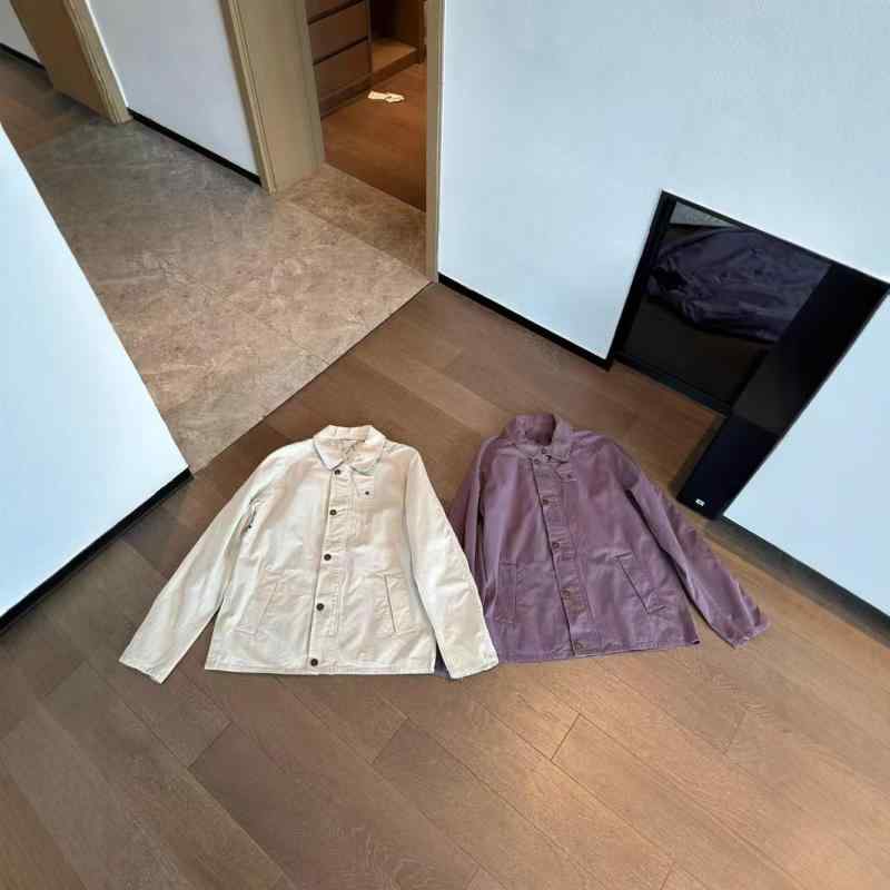 上衣 レディース アウタースプリングコート 伸縮性 無地 翻 Collar 襟付き添い人 長袖 霧白いこと パープル系 ゆったり 韓国 日常着