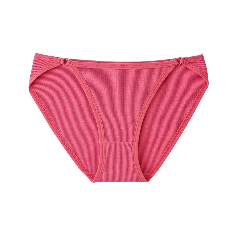 パンツ レディース 女性用 シームレス ショーツ スポーティ リブニット 無地 下着 インナー 粘? 接触冷感 通気性 レッド ホワイト ベージュ ネイビー グレー ブラック XS S M L 春夏秋冬(x6) 4,343円