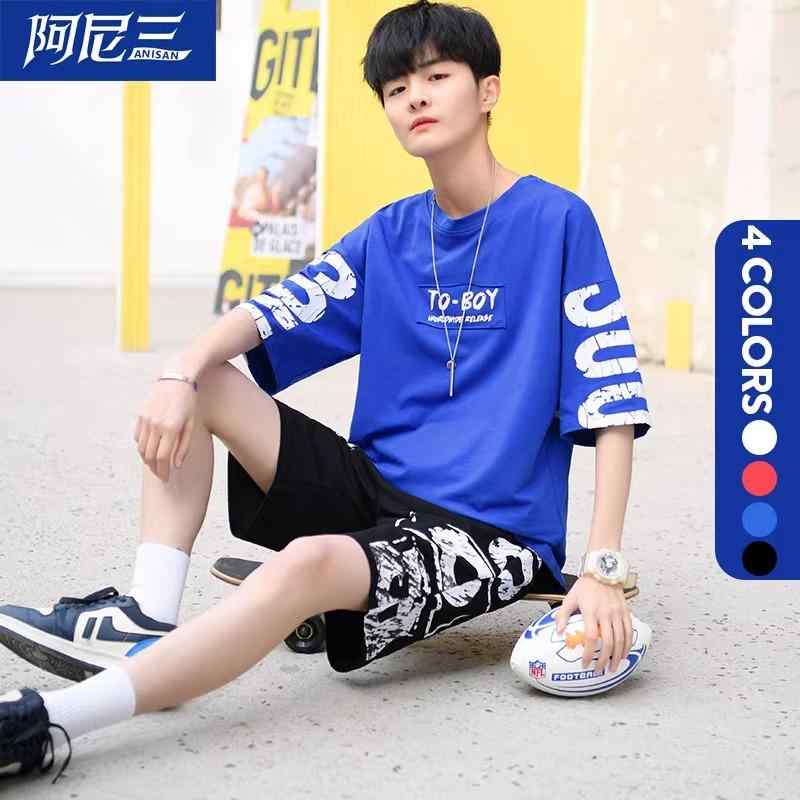 Tシャツ メンズ 男性用 スポーツウェア 上下セット 半袖 短パン 中学生 高校生 大学生 運動着 部屋着 ルームウェア2|ブリルビ