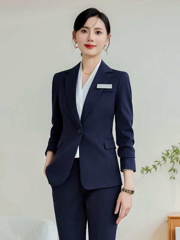 背広 レディース 支配人 成人女性用 フォーマル 事務服 執務室 ユニフォーム ポリエステル テーラードジャケット ズボン下 スコート トップ 7号 9号 11号 13号 15号 17号(x2)