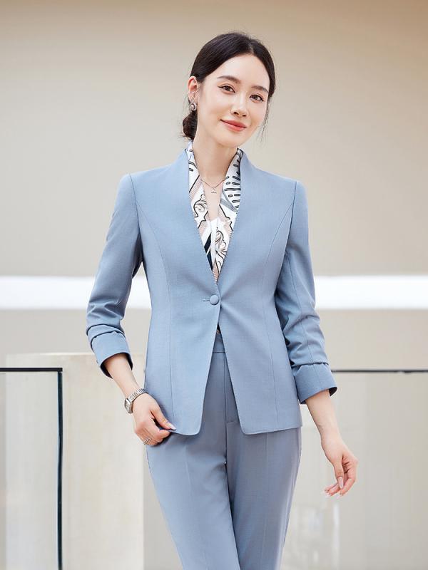 スーツ レディース ビジネス オフィス フォーマル 4S店 販売 営業 事務服 制服 面接 就活 リクルート 通勤 7号 9号 11号 13号 15号 ブラック グレー ネイビー ポリエステル 秋｜ブリルビ
