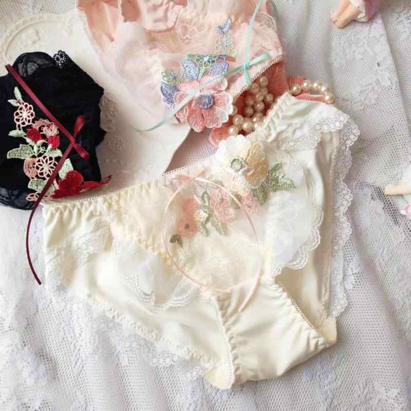 パンツ レディース 学生 かわいい 再生繊維 ミルク風 中腰 刺繍 ピンク系 イエロー ブラック M L LL 3L(x10)