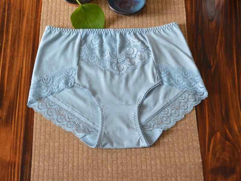 パンツ レディース モダールコットン レース 中高ウエスト ショーツ 女性用 大きいサイズ 黒 ベージュ ピンク グレー ブルー レッド ホワイト(x30)