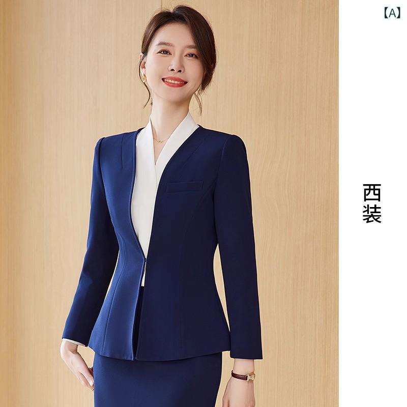 背広の 成人女性 秋冬 新型 装 吉祥天 范高 端 燕尾服 背広の スコート 御役目服