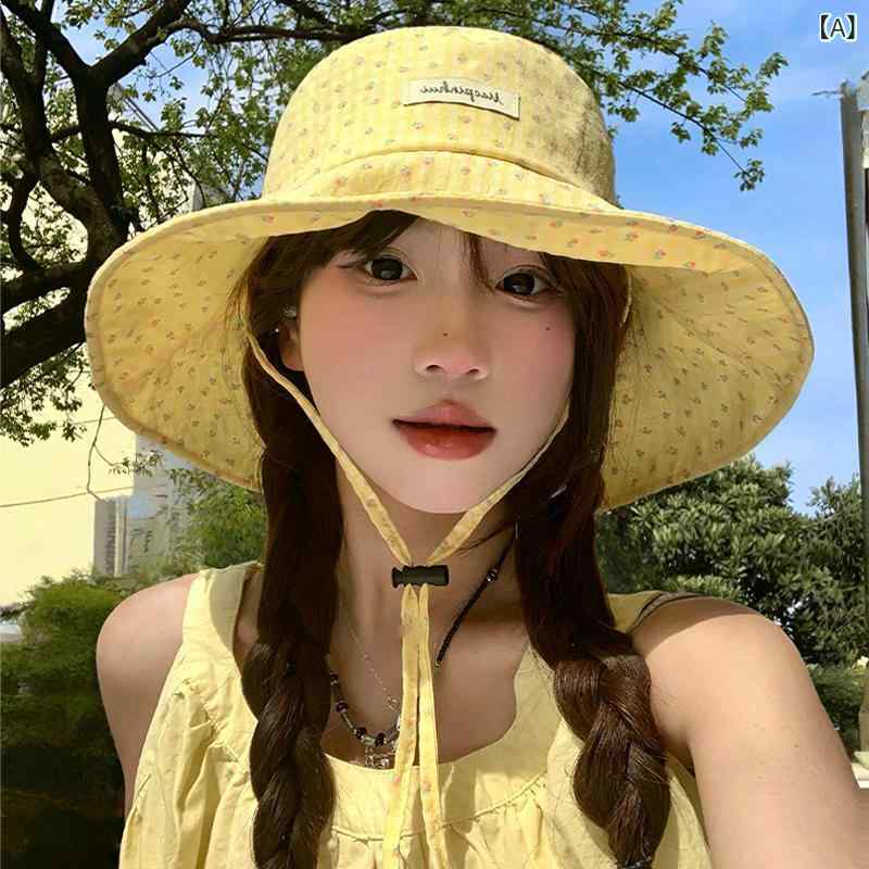麦わら帽子 レディース 春夏 つば広 ハット UVカット 紫外線対策 日よけ 帽子 女性用 イエロー ブルー パープル ピンク系2