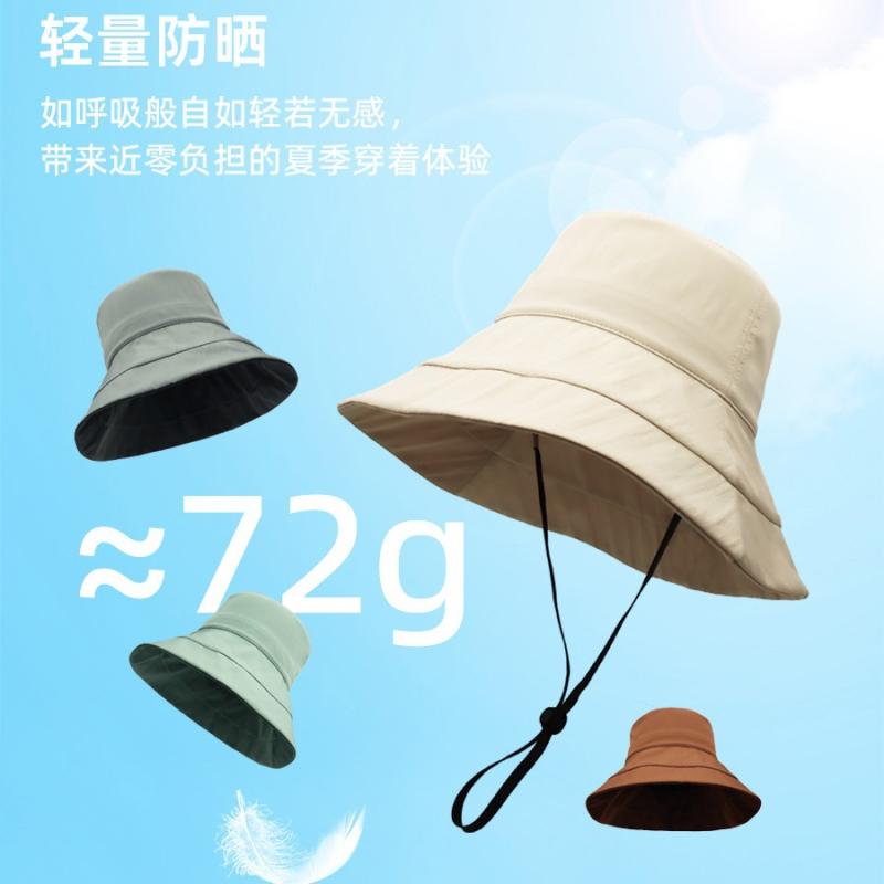 帽子 レディース 漁夫帽 UVカット 紫外線対策 日焼け防止 あご紐付き ナイロン ハット 春夏 秋冬 つば広 折りたたみ 収納 登山 釣り ゴルフ テニス アウトドア2