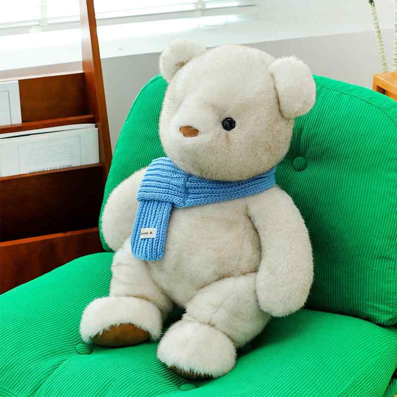 ぬいぐるみ 女の子 テディベア 暖暖熊人形 白 黒 PP綿 45cm 55cm2