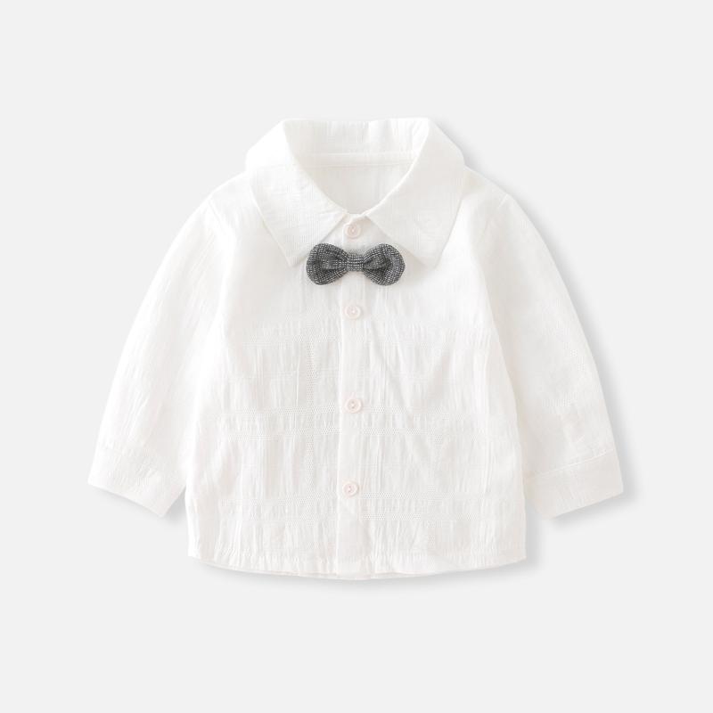 シャツ ベビー 乳幼児 長袖 コットン 薄手 トップス 秋服 男の子 66cm 73cm 80cm 90cm 100cm 110cm2