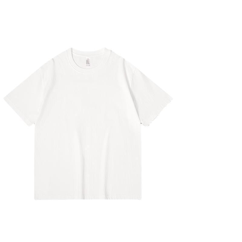 Tシャツ メンズ 男性用 半袖 コットン 白 春夏 インナー 接触冷感 吸湿速乾 厚手 ルーズネック カットソー トップス 2枚セット