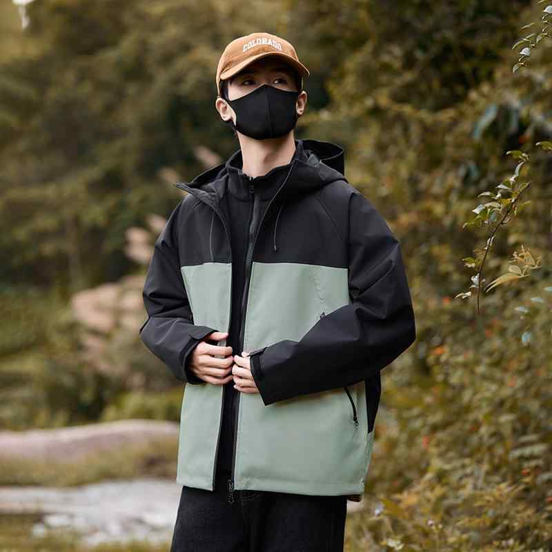 マウンテンパーカー メンズ レディース 防寒着 裏起毛 取り外し可能 登山ウェア アウトドアジャケット 防水 防風 秋冬用 男女兼用 グレー ブラック イエロー ピンク系