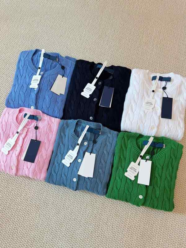 カーディガン レディース コットン 長袖 ニット クルーネック ケーブル編み 刺繍 羽織り トップス オフィスカジュアル 通勤 きれいめ 春秋冬 ホワイト系 ネイビー系 ブルー系 グリーン系 ピンク系 イエロー|ブリルビ