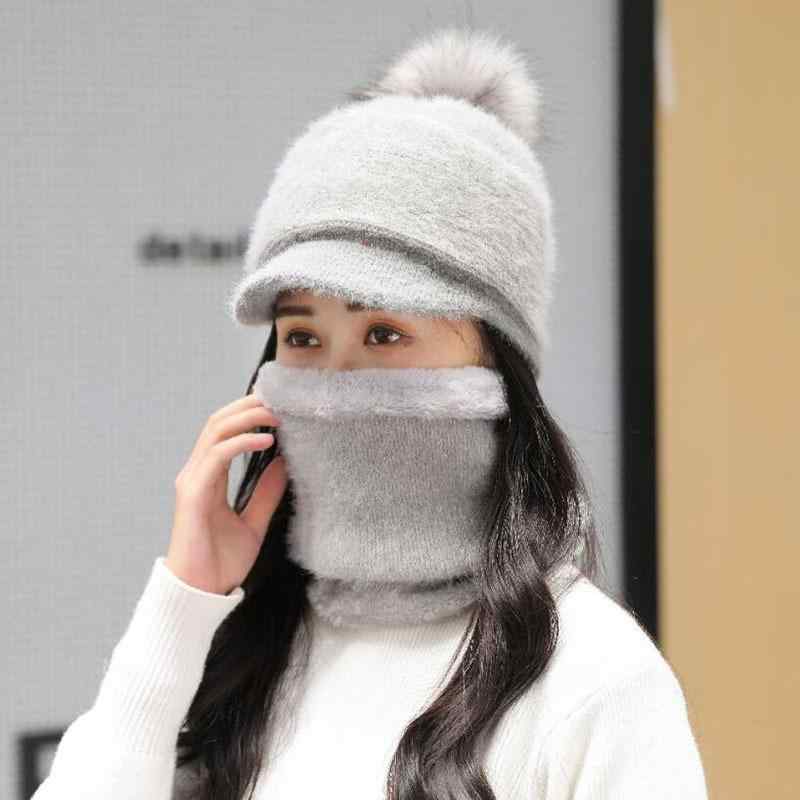 ニット帽 レディース 秋冬 ニット帽子 ネックウォーマー 2点 セット 裏起毛 厚手 女性用 暖かい 防寒 保温 アウトドア 赤 ベージュ 白 グレー