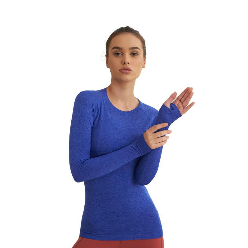 ヨガウェア レディース 長袖スポーツトップス 秋冬 女性用 超伸縮性 ランニング Tシャツ フィットネス トレーニング 運動着 ストレッチ2