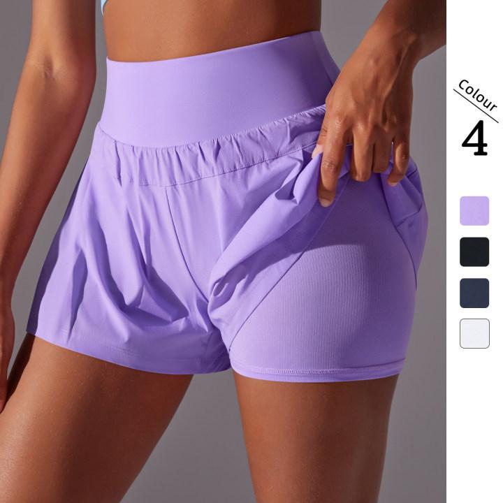ヨガパンツ レディース メッシュ スポーツ 短パン ランニング ウェア トレーニング ジム フィットネス 春夏秋冬 吸湿速乾 ストレッチ 伸縮性