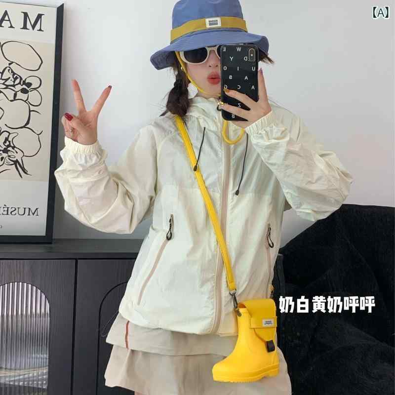 アウター レディース UVとり捨てるパーカー 当たること冷感 薄っぺら 伸縮性 通気性 雨合羽 日焼打ちきり 紫外線打つ手 アウトドア 山登り 駈けっくら 小股走り 魚釣り 春夏2